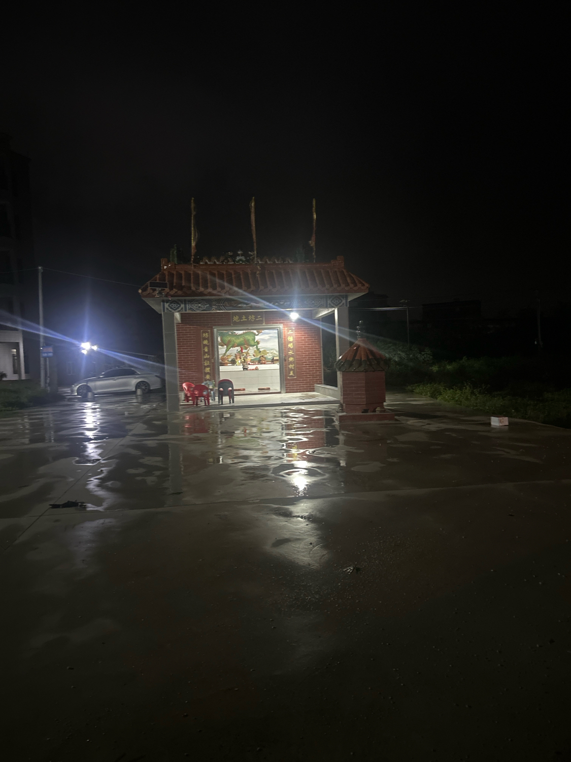 白鸠头二坊土地庙实景照片