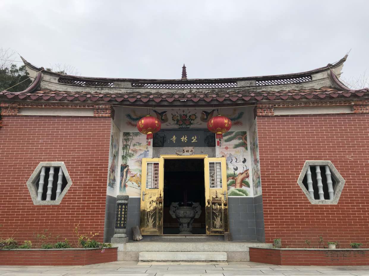 竺林寺实景照片