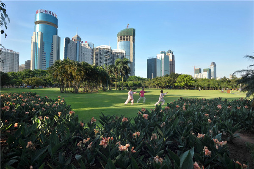万绿园景点图片