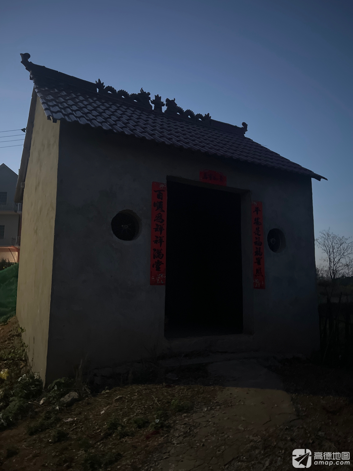 小渡新村一甲村土地庙实景照片