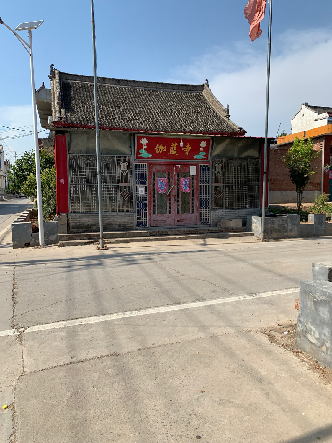 伽蓝寺实景照片
