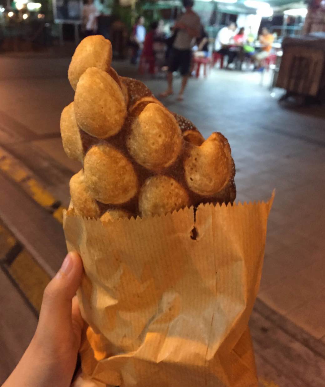 南庄老街鸡蛋仔
