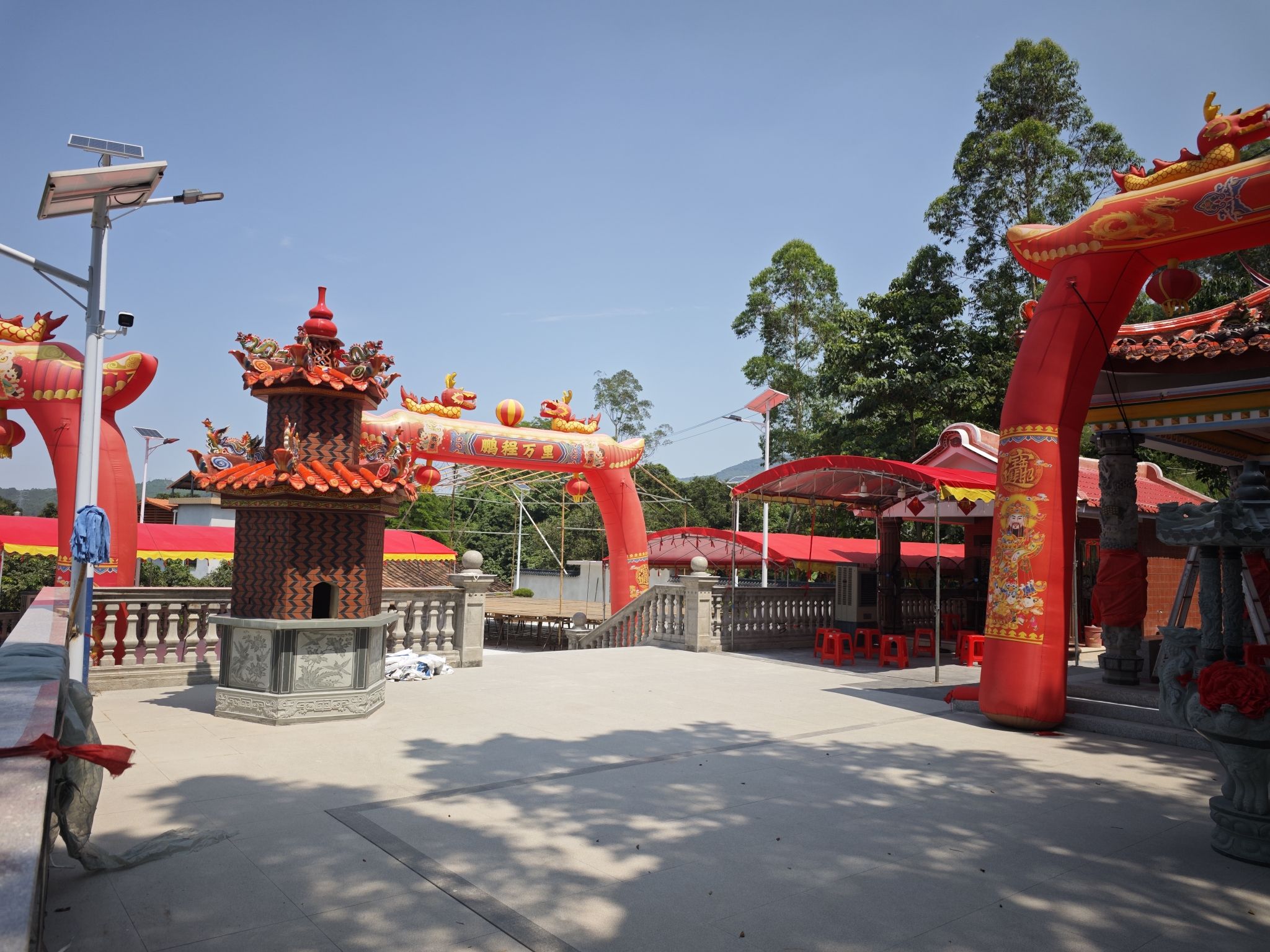 篮仔山大伯公庙实景照片