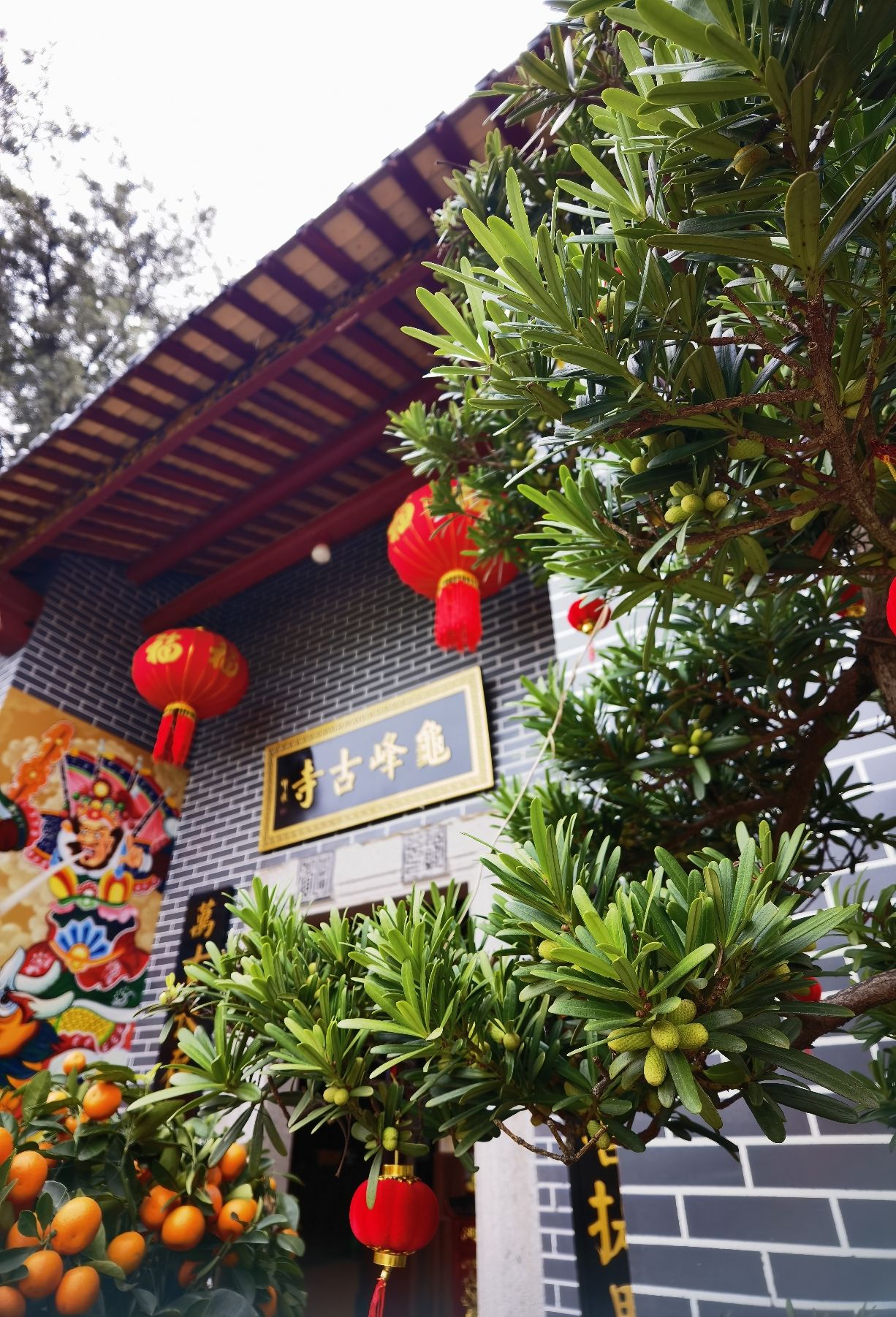 龟峰古寺实景照片